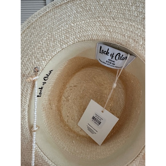 Lack Of Color Seashell Boater - Picture 3 of 6